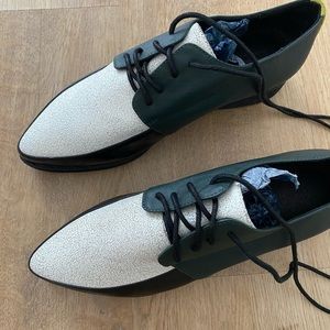 UNIQUE PLATFORM OXFORDS SHOES 7.5